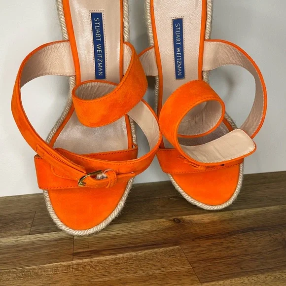 Stuart Weitzman Lexia Espadrille Wedges - Picture 4 of 7